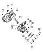 68026543AA - T355; 5-Speed; Manual Transaxle: Transmission Case for Dodge: Caliber, Journey | Jeep: Compass, Patriot Image