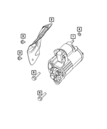 R6029722AA - Electrical: Engine Starter, Remanufactured for Mopar Image