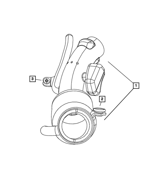 Air Inlet Components for 2008 Dodge Grand Caravan #0