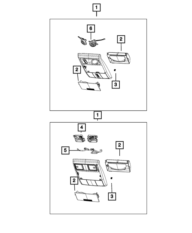 68238684AA - Interior Trim: Clip for Mopar Image