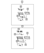 68238684AA - Interior Trim: Clip for Mopar Image