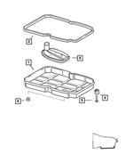 68033331AA - Automatic Transmission 5 Speed [DGZ]: Plug for Mopar Image
