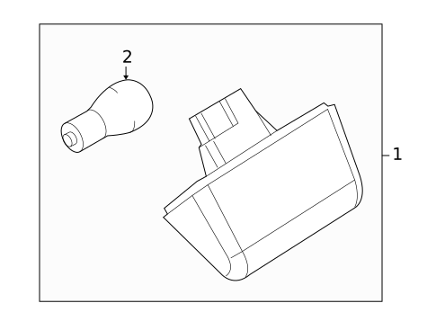 License Lamps for 2010 Ford Transit Connect #0