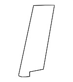 6767550040C0 - Body: Frame Trim for Lexus: LS460, LS600h Image