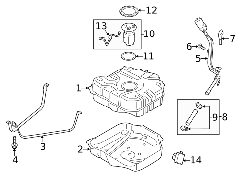 Gaskets & Sealing Systems for 2018 Ford C-Max #0