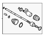 28321SG000 - Suspension: Axle Assembly for Subaru: Forester Image