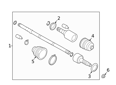 Drive Axles for 2018 Subaru Forester #0
