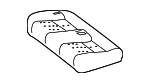 95000869J86 - Body: Seat Cushion for Mercedes-Benz Image