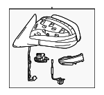 879400E320 - Body: Mirror Assembly for Toyota: Highlander Image
