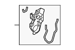 2135023101 - Engine: Lower Timing Cover for Kia: Soul, Spectra, Spectra5, Sportage Image