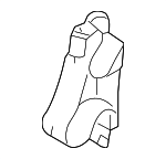 17222282684 - Cooling System: Oil Cooler Bracket for BMW: M5, M6 Image