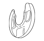 1J0615611C - Brakes: Splash Shield for Audi: TT, TT Quattro Image