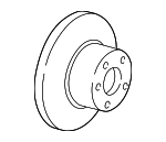 8N0615601B - Brakes: Rotor for Audi: TT, TT Quattro Image
