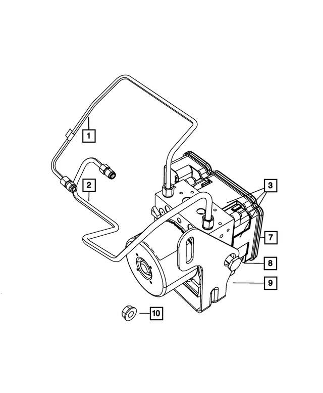 « 68046389AA – Brakes : Abs Module pour Mopar Image »