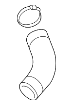 4L145828D - Engine: Pressure Hose for Volkswagen Image