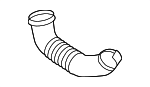 4B0903655 - Electrical: Intake Hose for Audi: A4, A4 Quattro, A6, A6 Quattro, S4 Image