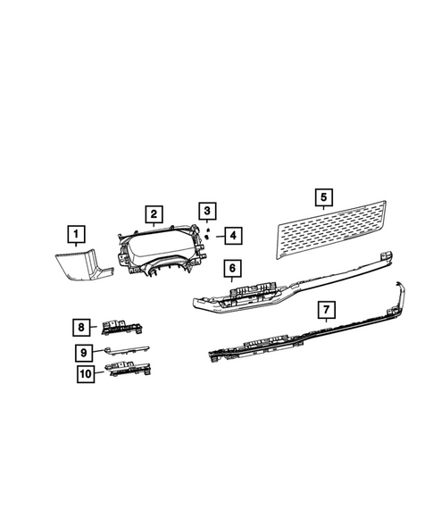 Instrument Panel for 2025 Jeep Wagoneer S #4