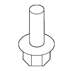 90141S3VA00 - Body: Bumper Cover Bolt for Honda: Pilot Image