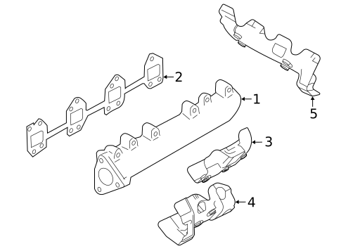 Exhaust Manifold for 2022 GMC Sierra 2500 HD #0