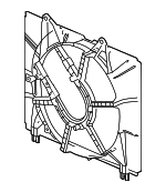 1901566VA11 - Cooling System: Cooling Shroud for Honda Image