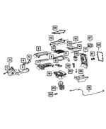 68305586AA - : Cup Holder Cover for Mopar Image