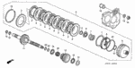 22537PR9003 - Transmission - Automatic: SPRING, CLUTCH DISK for Acura Image