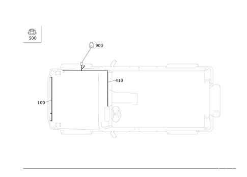 Engine Cable Harness, Body Mounted for 2018 Mercedes-Benz G63 AMG #0