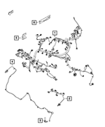 68189386AA - Electrical: Engine Block Heater Cord for Mopar Image
