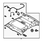 BDWR6803ZJ75 - : Ceiling Top for Mazda: 3 Image