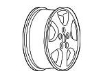 9593200 - Suspension: Wheel, Alloy for Chevrolet: Cavalier Image