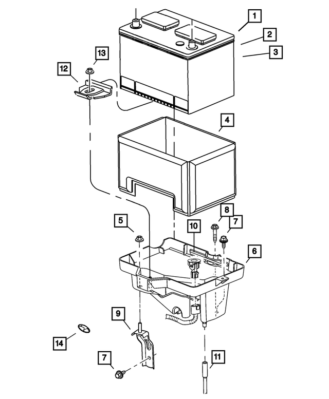 6102666AA - : Push Nut for Mopar Image