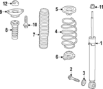 524413S5A01 - Unclassified: Coil Spring for Acura Image