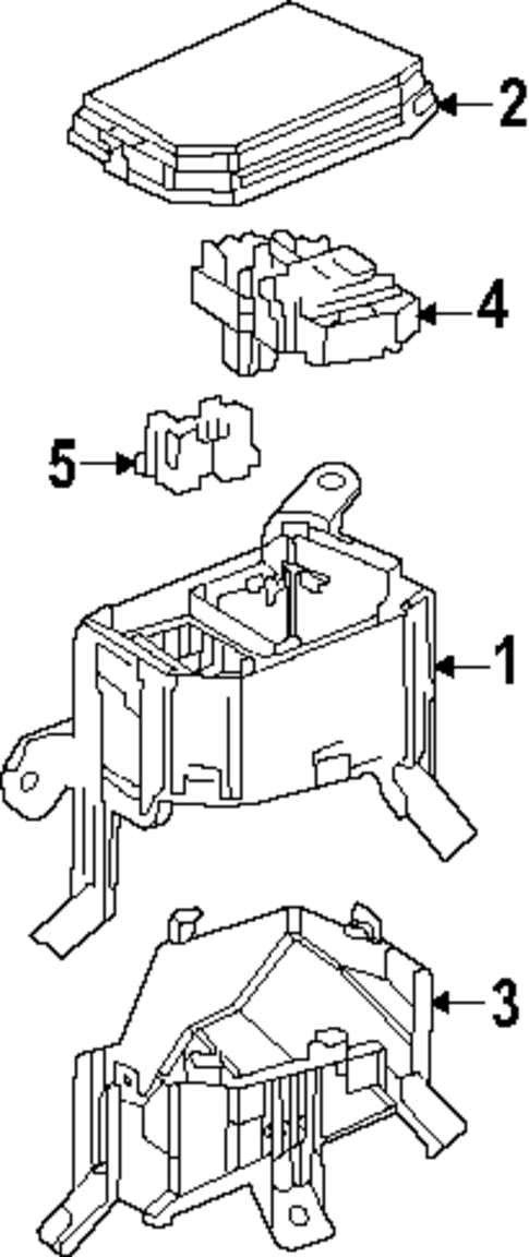 Fuse & Relay for 2024 Lexus TX550h+ #3