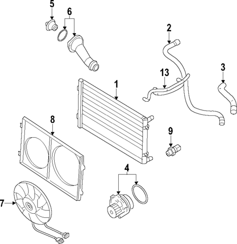 Cooling System for 2025 Volkswagen ID. Buzz #5
