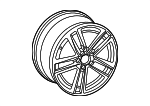 8W0601025HK - : Wheel, Alloy for Audi: A4 Quattro, S4 Image
