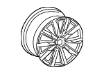 8W0601025FJ - : Wheel, Alloy for Audi: A4, A4 Quattro, S4 Image