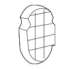 7213653020 - Body: Inner Cover Spacer for Lexus: GS350, GS430, GS450h, GS460, IS F Image