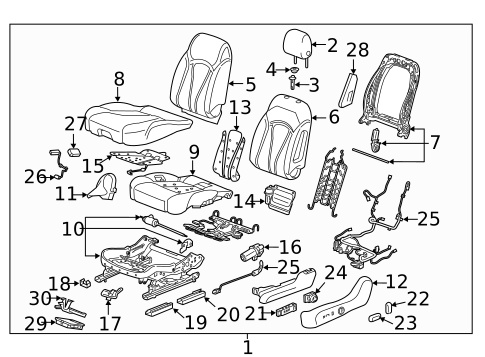 Power Seats for 2018 Buick Envision #2
