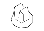9018906211 - Body: Chrome Extension Grommet for Lexus Image