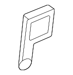 LR131714 - Body: Quarter Trim Panel Spacer for Land Rover: Defender 110, Defender 130, Defender 90 Image