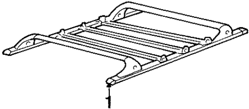 Luggage Carrier for 1998 Nissan Quest #2