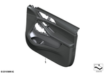 51417858863 - Individual Equipment: Door Trim Panel Leather Left Front for BMW: BMW ALPINA XB7, X7 40iX, X7 M60iX Image image