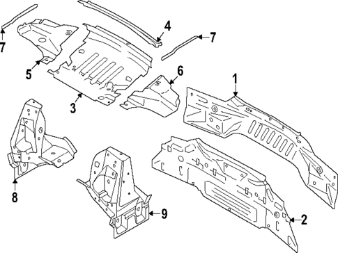 Rear Body for 2024 Ford Mustang #0