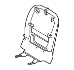 LR112341 - Body: Seat Back Panel for Land Rover: Range Rover Sport, Range Rover Velar Image