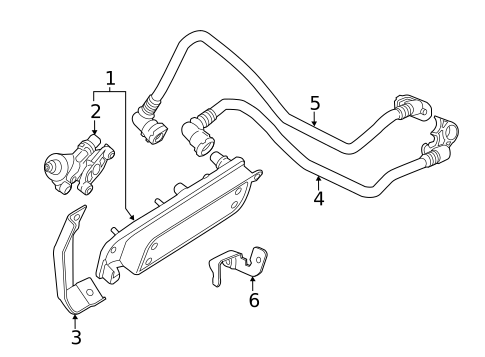 Trans Oil Cooler for 2013 BMW ActiveHybrid 7 #0