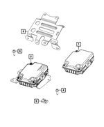68294415AA - Electrical: Module Bracket for Jeep: Gladiator, Wrangler Image