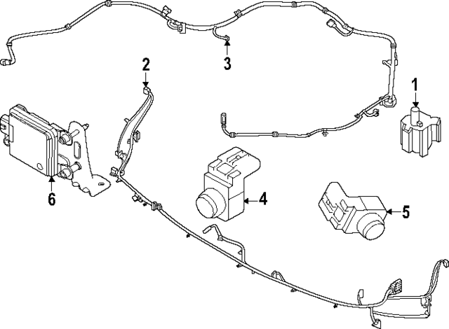 99350L1000T2G - : Park Sensor for Hyundai Image
