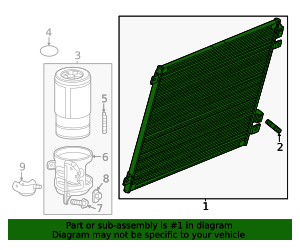 2022-2025 GM A/C Condenser 84829959 GM | GMPartsDirect.com