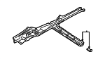 657102D510 - Body: Rear Rail for Hyundai Image