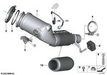 18328654544 - Exhaust System: Rp Catalytic Conv.Close to the Engine for Mini Image